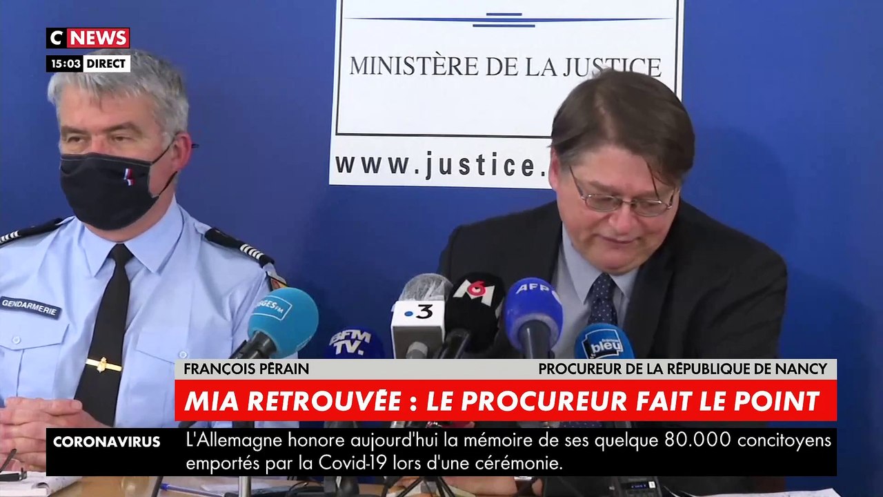 La petite Mia et sa mère retrouvées ce matin - Pour le procureur de Nancy : "C'était une action extrêmement bien préparée, comme une opération militaire"