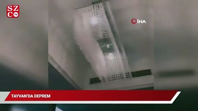 Tayvan’da 5.8 ve 6.2 büyüklüğünde deprem