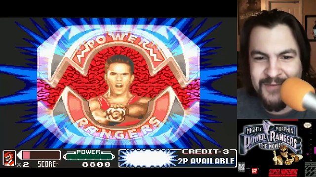 Old School - Mighty Morphin' Power Rangers - The Movie (SNES)