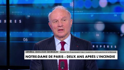 Reconstruction de Notre-Dame : «5 ans est un objectif ambitieux», pour Jean-Louis Georgelin
