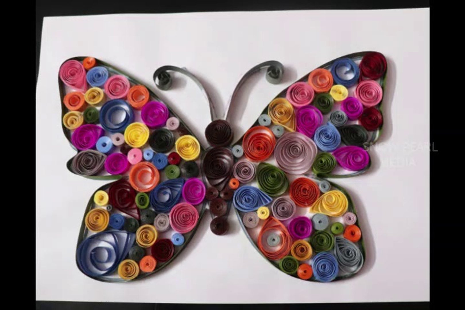 Butterfly Quilling Art Paper Quilling Art DIY Art and Crafts 1