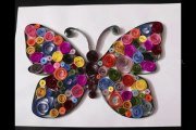 Butterfly Quilling Art | Paper Quilling Art | DIY | Art and Crafts #1