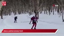 Rusya’da ağaca çarpan kayakçı öldü
