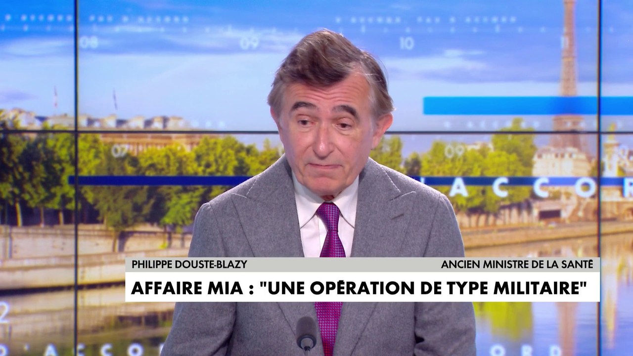 Mia retrouvée : «C'est avant tout un drame familial», selon Philippe Douste-Blazy