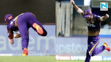 WATCH: Rahul Tripathi pulls off stunning catch to dismiss Virat Kohli