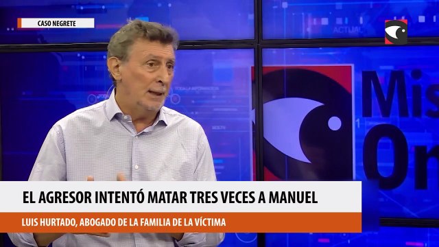 Caso Negrete: El agresor intentó matar tres veces a Manuel