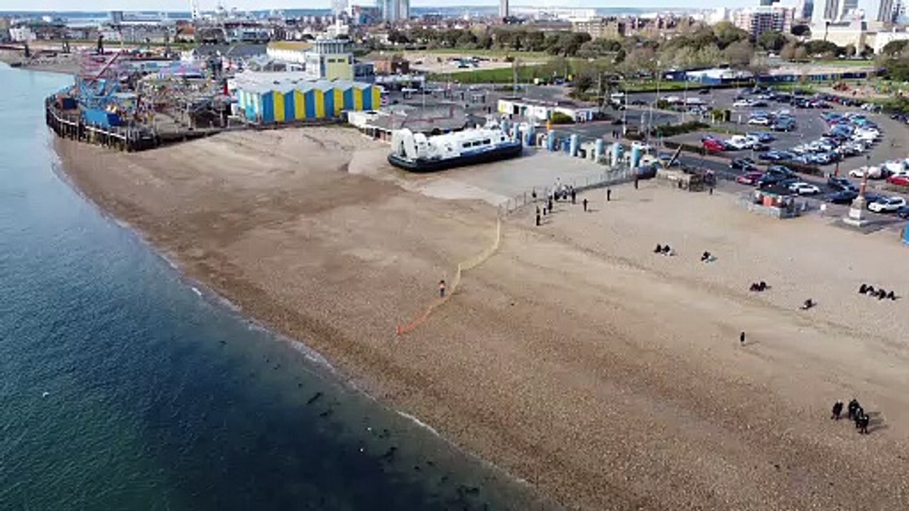 Southsea by drone