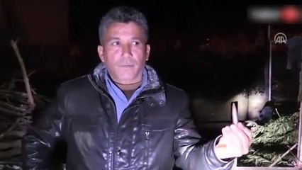 Sınırdaki evlere uçaksavar mermisi isabet etti