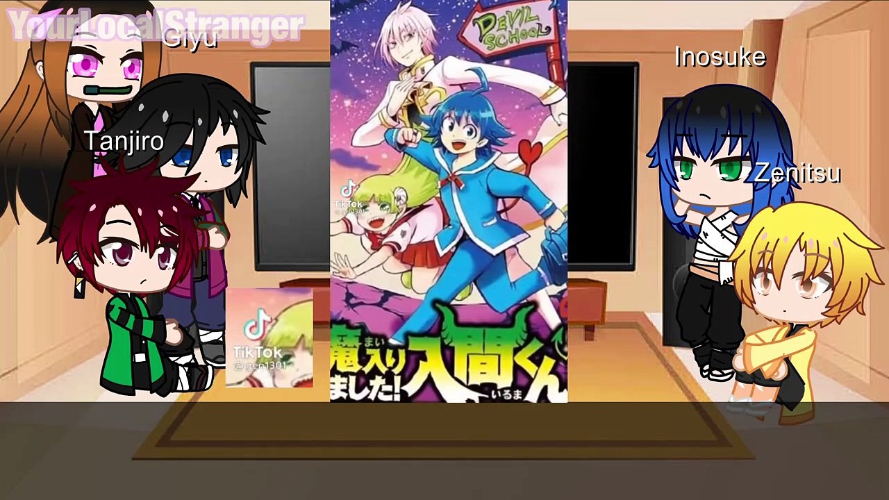 Demon Slayer Reacts To Welcome To Demon School Iruma-Kun || Short  ||By: ʏᴏᴜʀʟᴏᴄᴀʟsᴛʀᴀɴɢᴇʀ