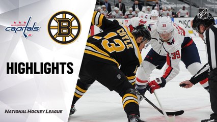 Download Video: Capitals @ Bruins 4/18/21 | NHL Highlights