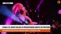 Los Fundamentalistas del Aire Acondicionado se presentaron gratis en YouTube