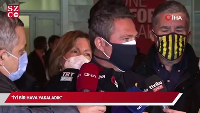 Başkan Ali Koç: İyi bir hava yakaladık umarım devamını getiririz