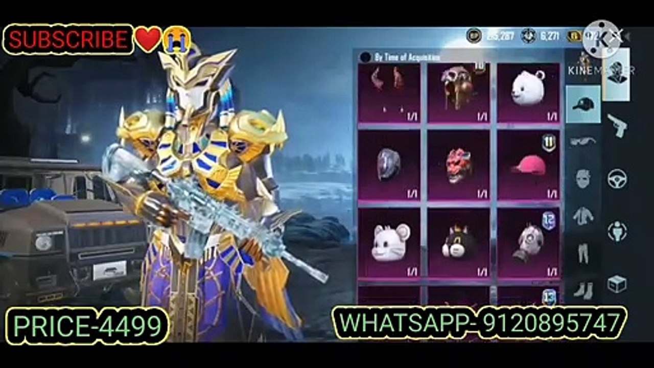 Pubg Account For Sale | M416 Glacier Max Account Sell | Pubg Conqueror Account Sell | Pubg Mobile 