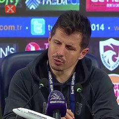 Emre Belözoğlu: "Futbolcularımdan istediğim şey budur!"