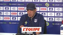 Gasset : « Monaco nous a surclassé » - Foot - L1 - Bordeaux