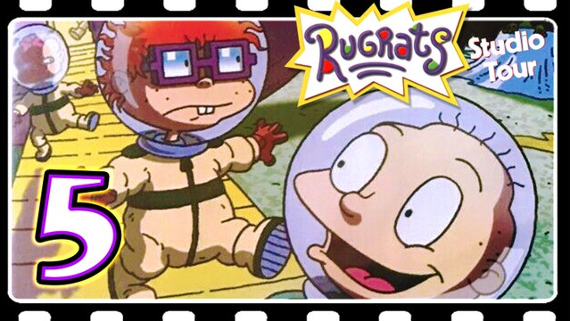 Rugrats Studio Tour Walkthrough Part 5 (PS1) Outside Space