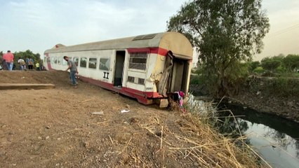 Segundo accidente mortal de tren en Egipto en poco más de un mes
