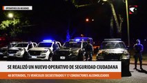 Operativo en Misiones: 48 personas detenidas, 73 vehículos secuestrados y 17 conductores alcoholizados