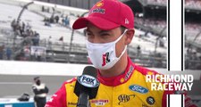 ‘Dang it’: Logano comes up short at Richmond Raceway