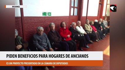Piden beneficios para hogares de ancianos y convivenciales
