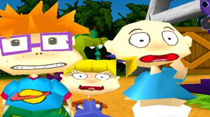 Rugrats Studio Tour All Cutscenes | Game Movie (PS1)