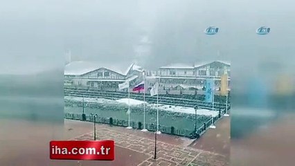 Moskova’da kar fırtınası uyarısı