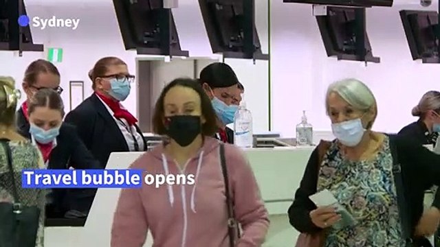 'We are so lucky': New Zealand-Australia travel bubble opens