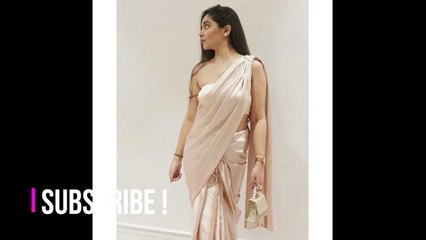 Most Beautiful Satin Saree Collection   | Part 1