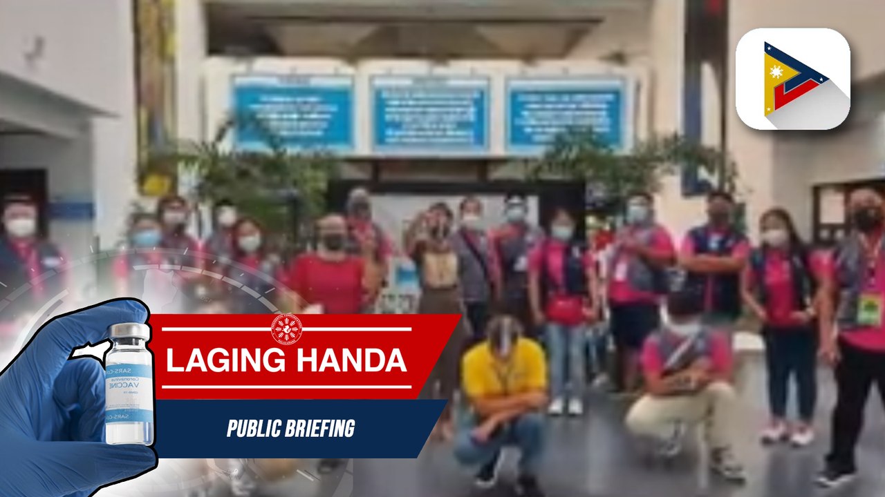 #LagingHanda | 2nd batch ng medical frontliners mula sa Visayas, dumating na sa NCR+; nasa 30 nurse, idineploy sa Mandaluyong at Las Piñas