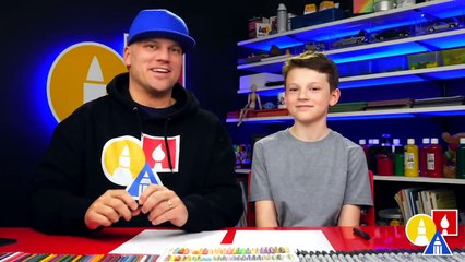 How To Draw A Big Mouth Easter Bunny - Folding Surprise