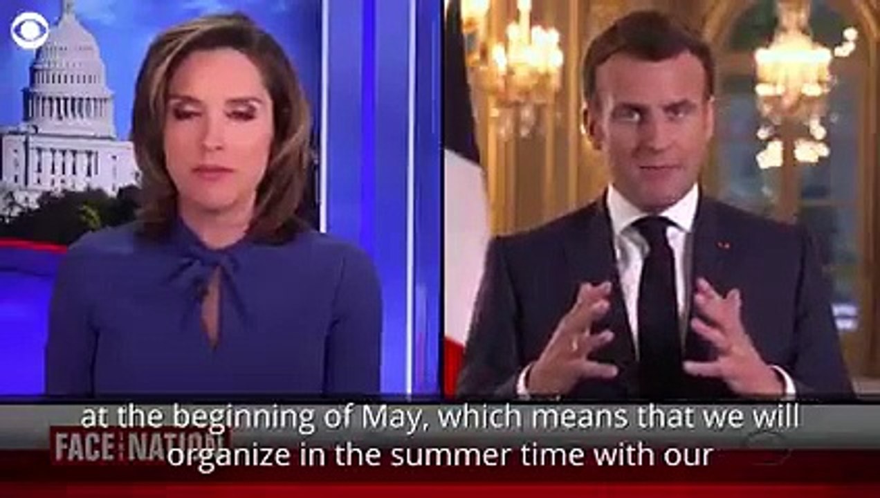 Coronavirus - Emmanuel Macron annonce cette nuit sur la chaîne américaine CBS que "les citoyens américains vaccinés pourraient se rendre en France cet été"