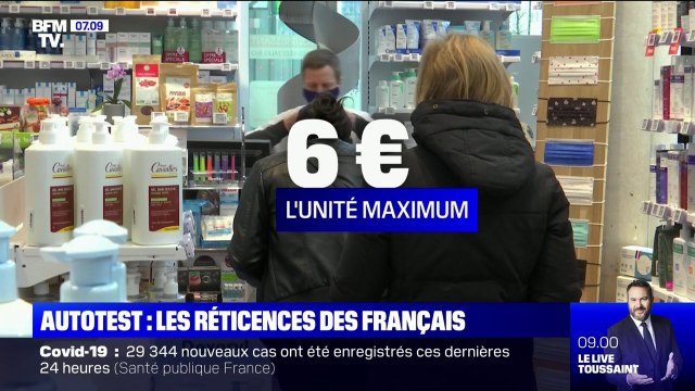 Le flop des autotests en pharmacie