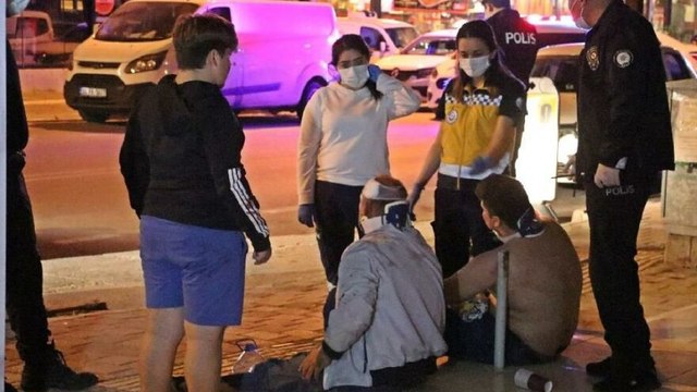 Hem dayak hem ceza yediler: 4 yaralı