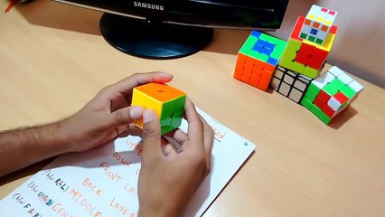 How To Solve "2*2*2 Rubik'S Cube" In Hindi With Simple Arrow Mthod At "10 Second" [Kapil Bhatt]