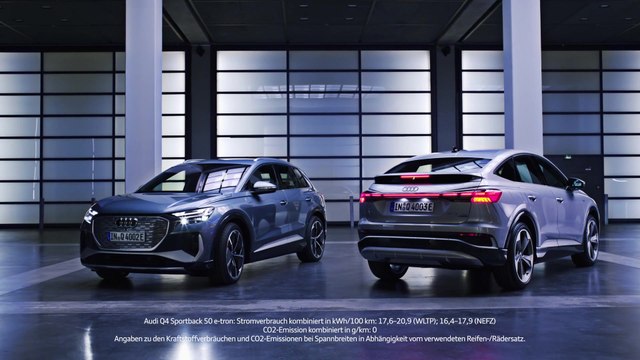 Die Enthüllung - der Audi Q4 e-tron und Q4 Sportback e-tron