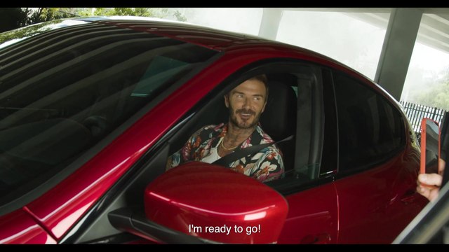 Maserati and David Beckham - Behing the scenes