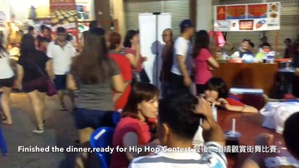 Malaysia Batu Pahat Culture Street - Street Dance Series - 马来西亚 峇株巴辖文化街 - 街舞比賽系列