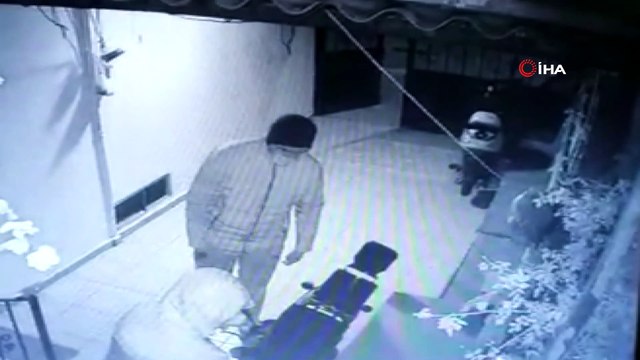 Kısıtlamada motosikleti böyle çaldılar