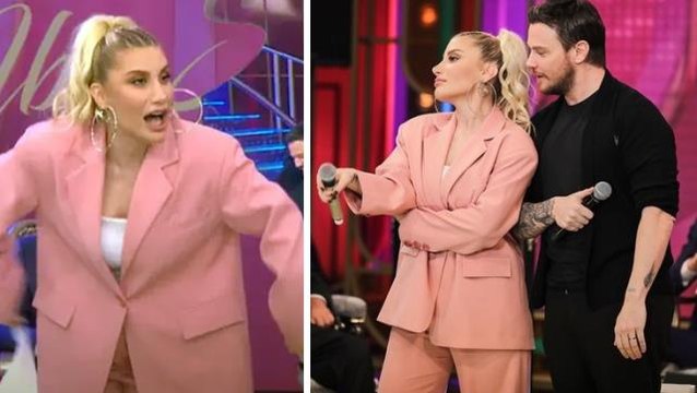 İrem Derici'nin İbo Show'da giydiği ve sosyal medyada gündem olan kıyafetin fiyatı ortaya çıktı