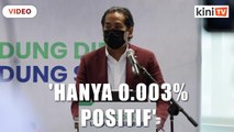 'Kadar jangkitan petugas kesihatan hanya 0.003% selepas lengkap dua dos vaksin'