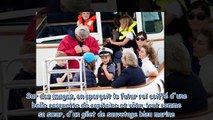 Le prince George et la princesse Charlotte s'éclatent sur un bateau, pendant que leurs parents front