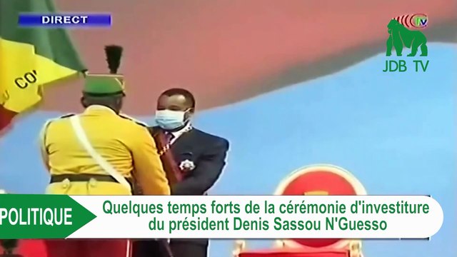 Brazza : Les temps forts de l'investiture de Sassou Nguesso