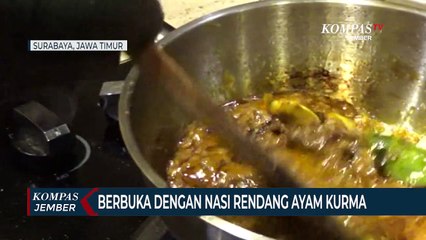 Berbuka dengan Nasi Rendang Ayam Kurma, Mak Nyus!
