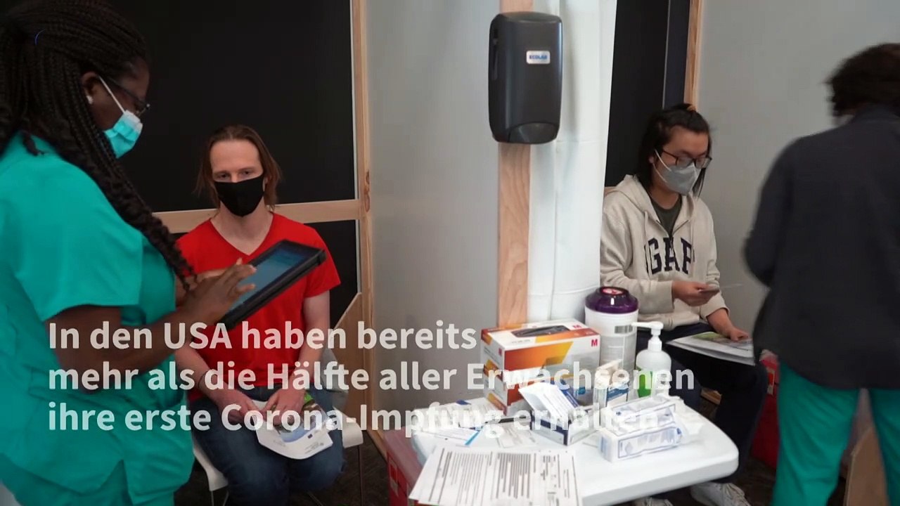Jeder zweite erwachsene US-Bürger hat erste Corona-Impfung