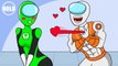 TOP FUNNIEST MOMENTS IN AMONG US Airship Map with Lovers in Airship Map - AMONG US ANIMATION by Hola