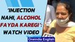 Delhi: Liquor rush ahead of lockdown, woman's video 'alcohol will help' goes viral| Oneindia News