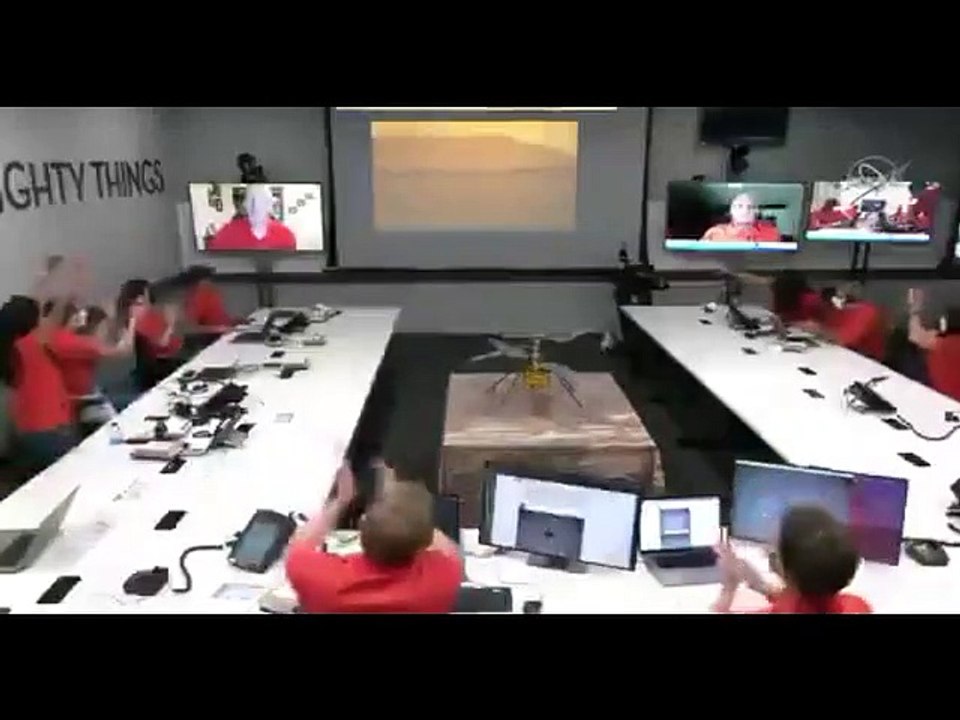 Mars'ta tarihi gün