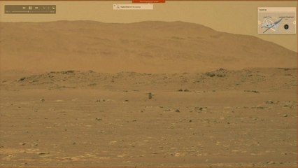 Les images historiques du premier envol de l’hélicoptère Ingenuity sur Mars