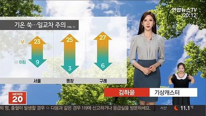 [날씨] 내일 오늘보다 더 따뜻…동쪽 산불 주의