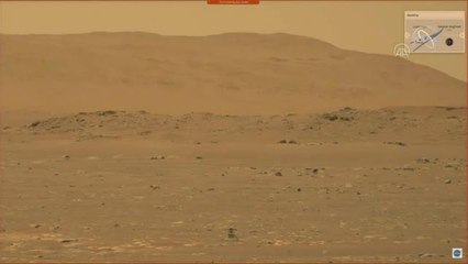 Mars'ta ilk helikopter uçuşu